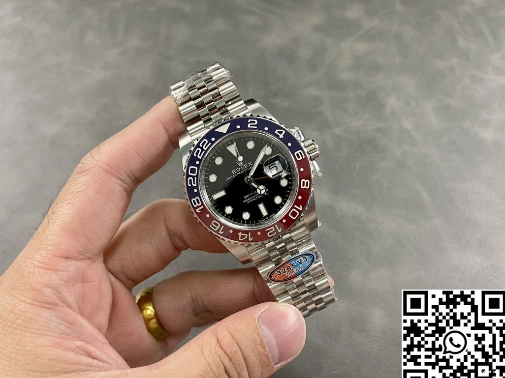 GMT Rolex Dial Clean M126710BLRO-0001 II Master Factory V3 Black 0405